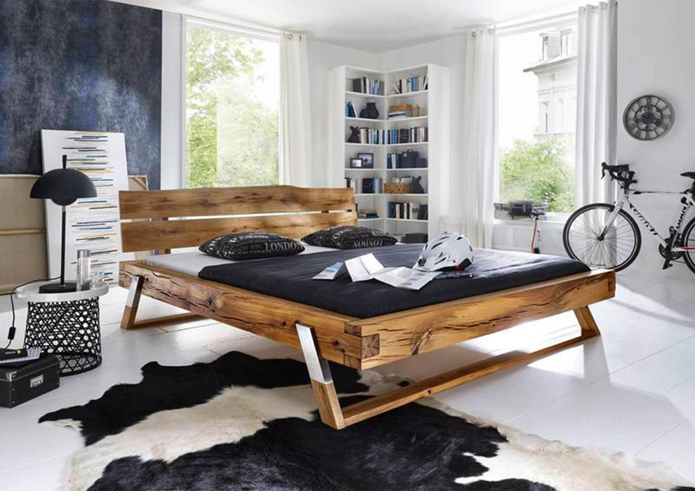 Beast Bed Wild Oak 140x200x86 Nature Hiled Salzbourg