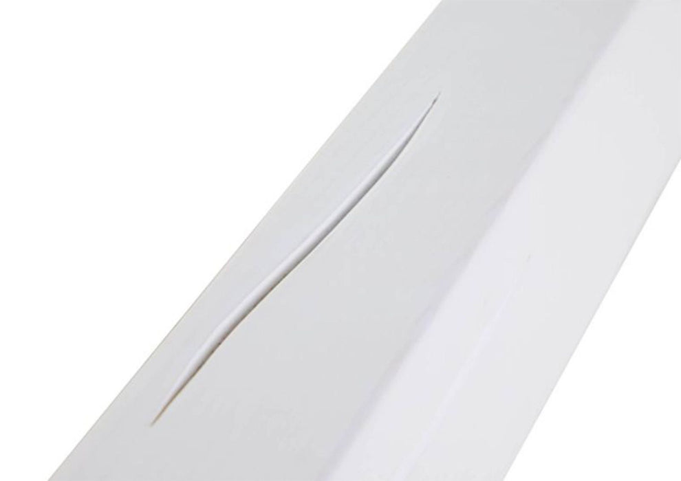 Lit de poutre Eppette 160x200x87 Vancouver peint blanc