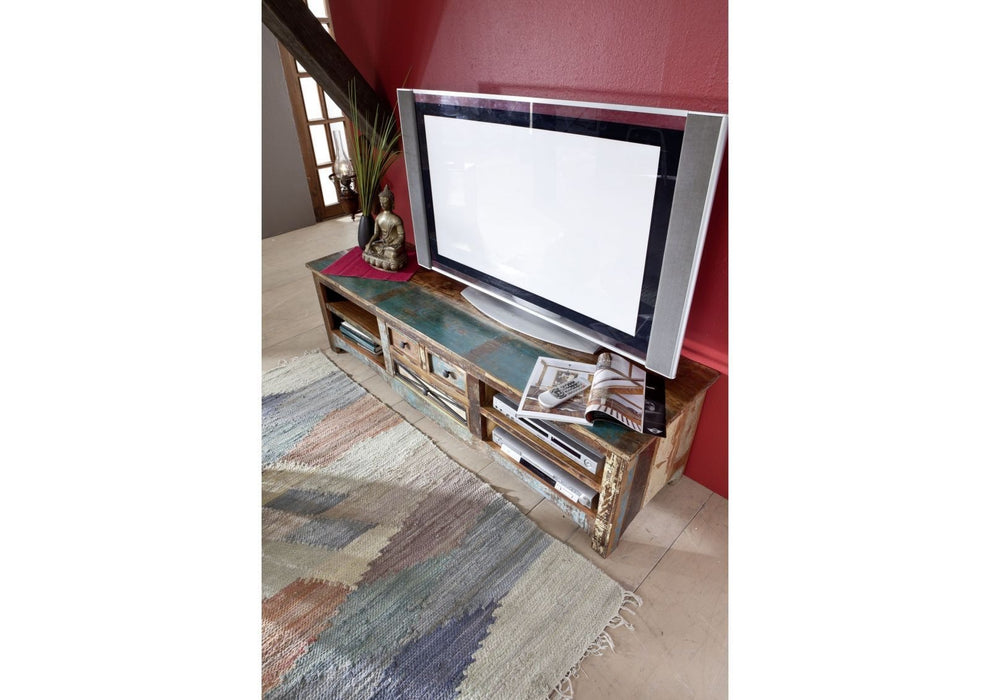 TV Board Altholz Nature of Spirit 180x50x50 - PEINTÉ MULTI-COLOLÉ