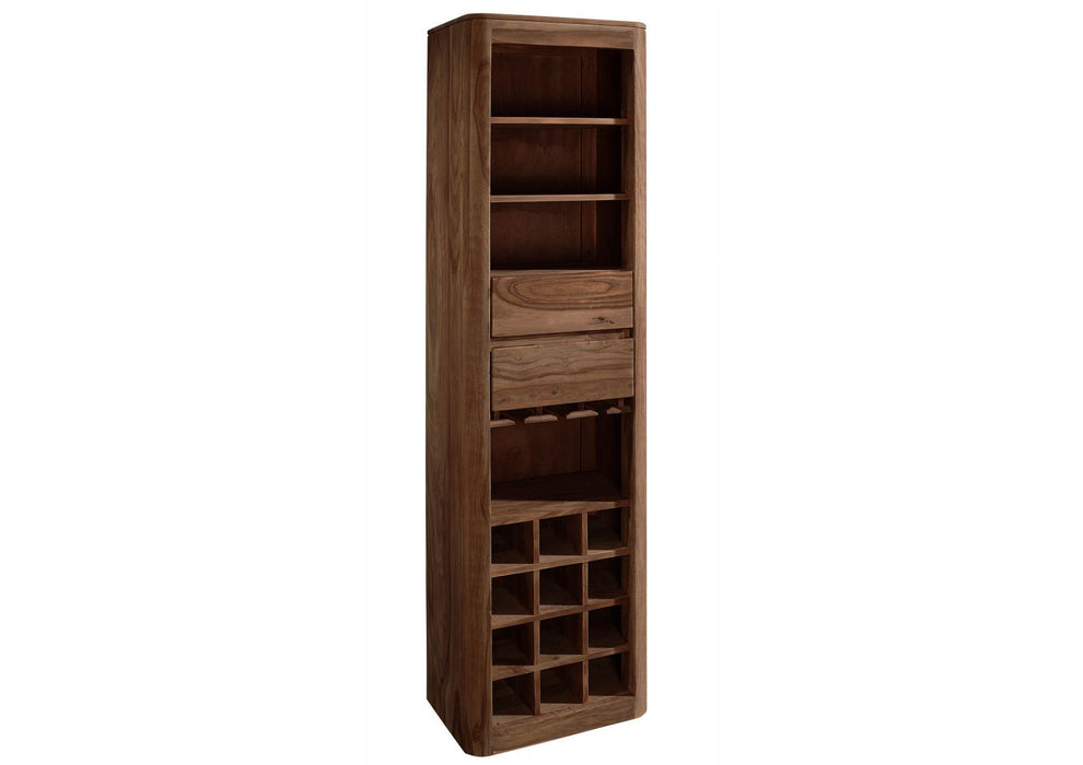 Wine shelf sheesham 50x36x180 toronto