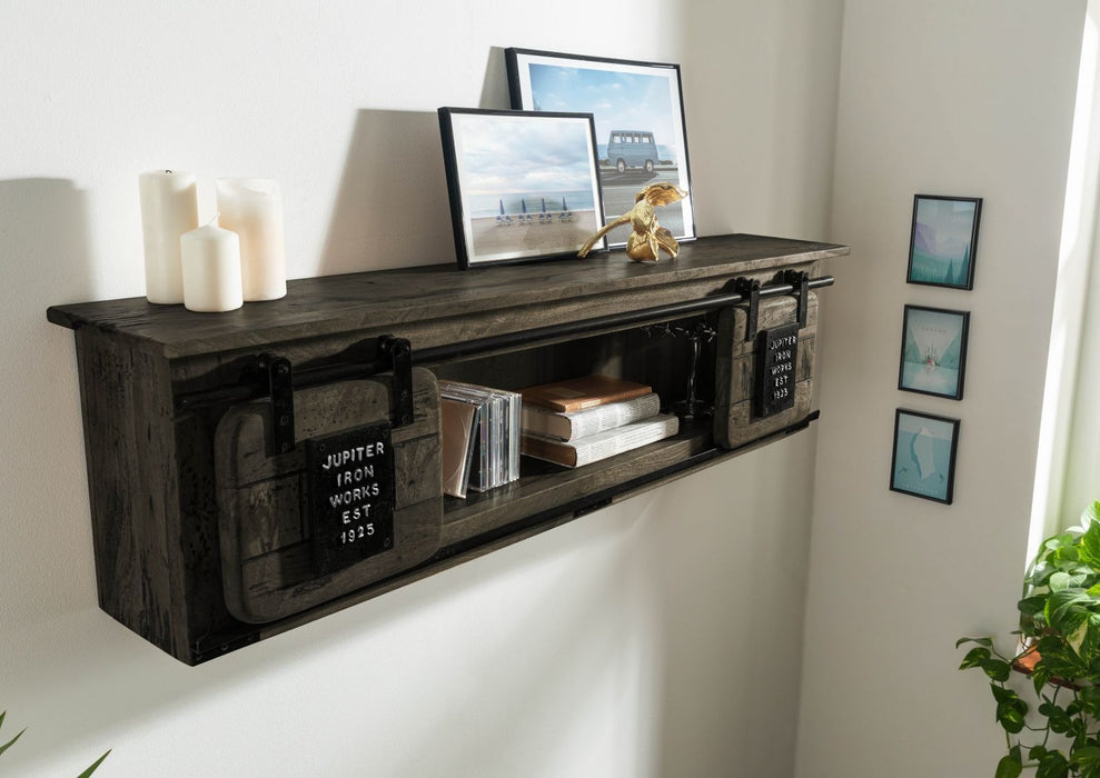 Shelf de Mur Mango 130x25x35 Railway