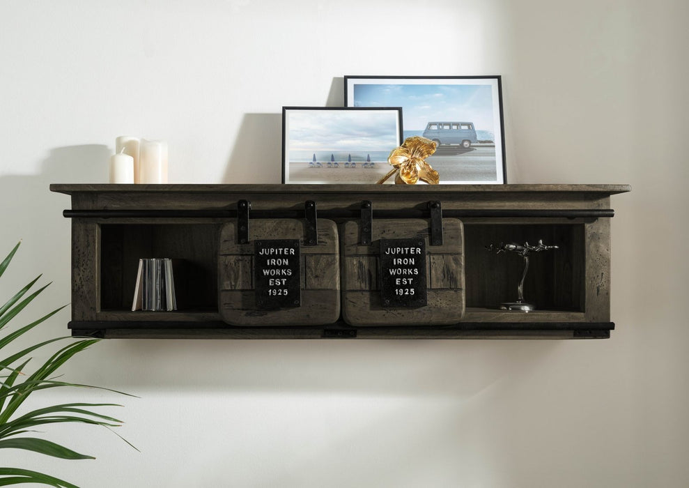 Shelf de Mur Mango 130x25x35 Railway