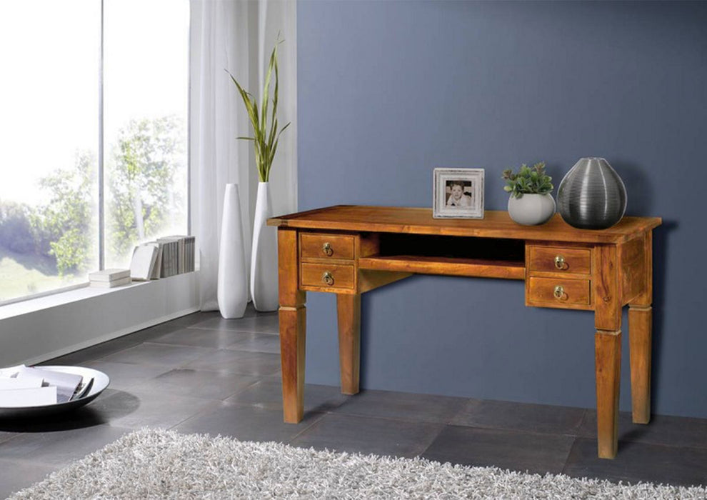 Desk Acacia 130x60x77 Nougat peint Oxford