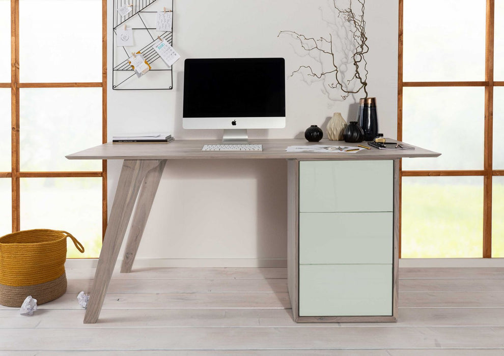 Desk Acacia 160x80x76 Diverses couleurs Tromso