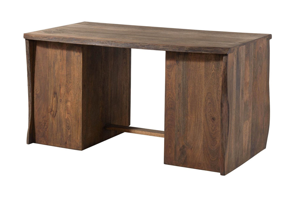 Mango de bureau 150x75x78 Mango pur huilé brun