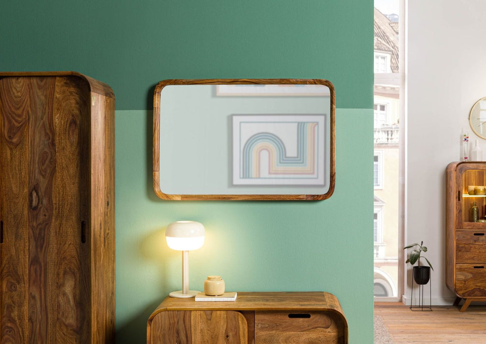 Miroir mural sheesham 60x5x90 diverses couleurs milan