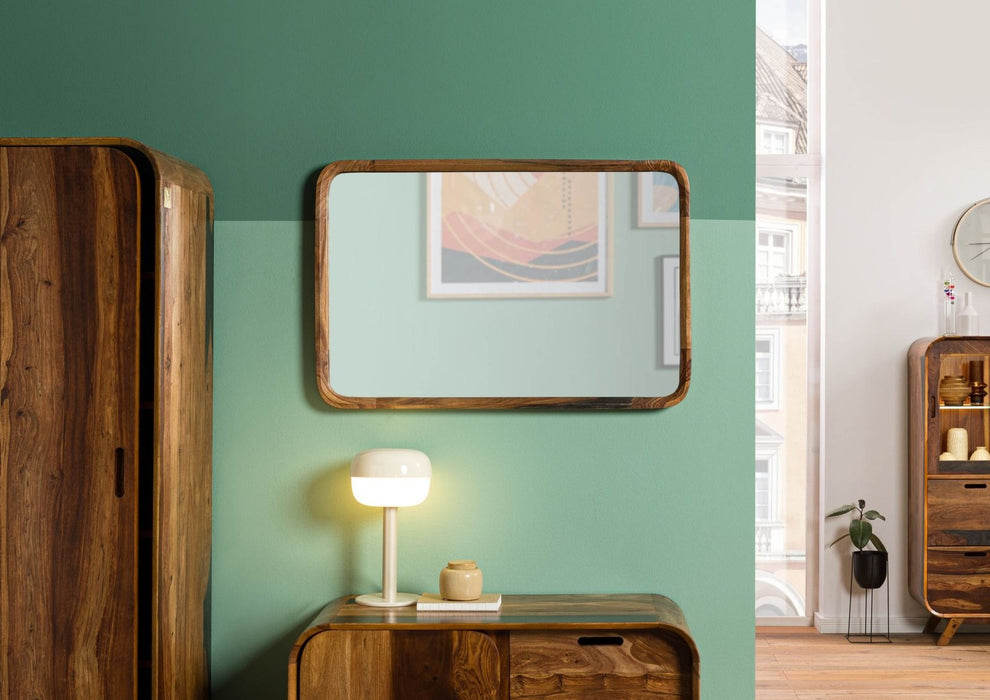 Miroir mural sheesham 60x5x90 diverses couleurs milan