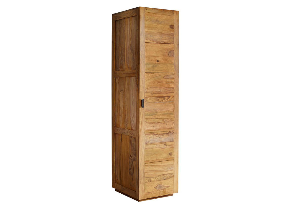 Armoire Sheesham 48x61x200 Nature brune brune brune