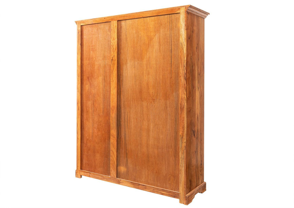 Cabinet à vin Acacia 144x47x180 Oxford