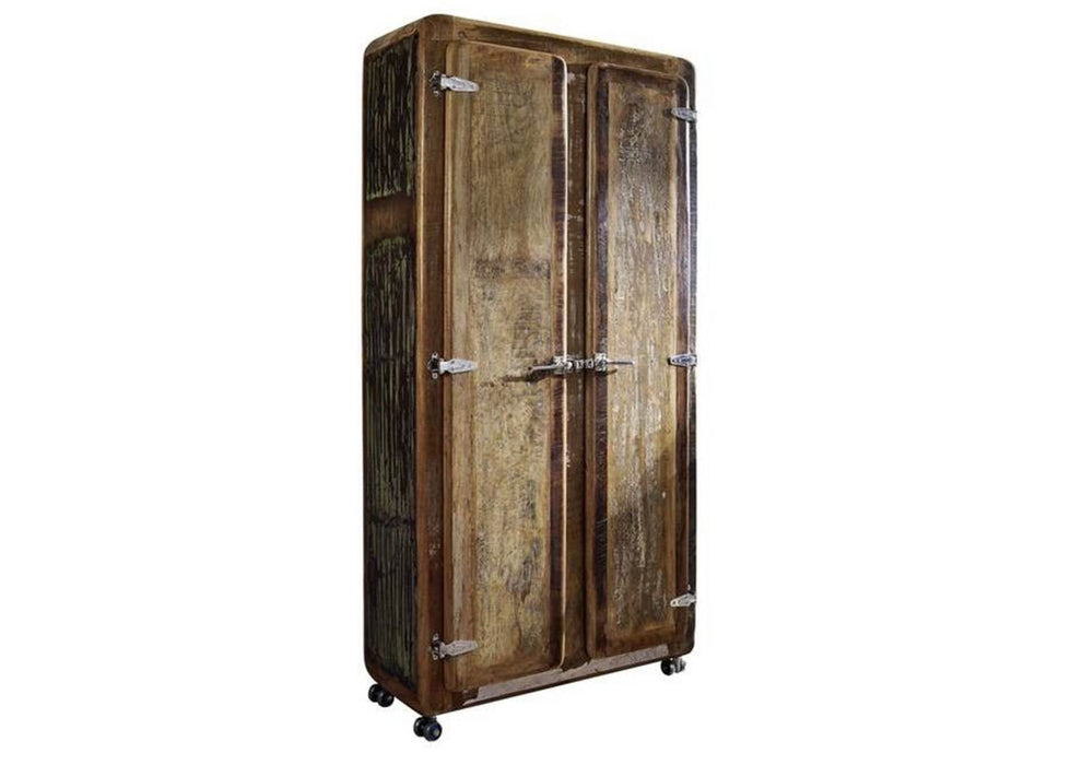 Armoire Old Wood 90x38x175 Multi-Colord Freewy