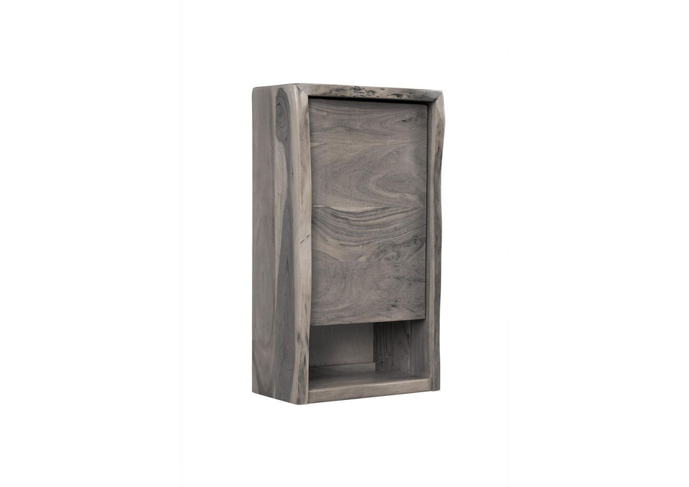 Cabinet d'aile Acacia 40x20x70 Acacia pur