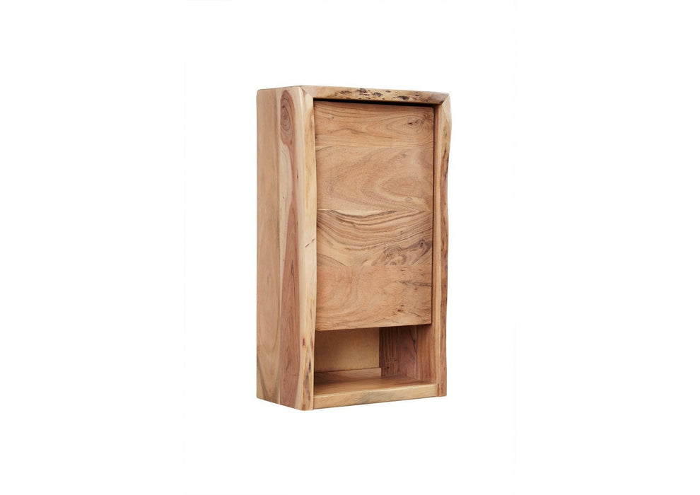 Cabinet d'aile Acacia 40x20x70 Acacia pur