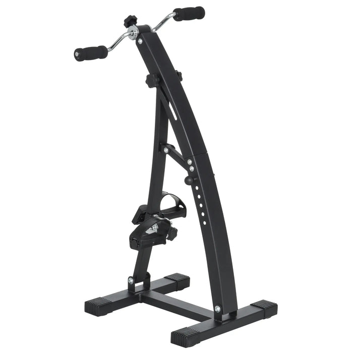 Trainer à domicile - Entraîneur pédale pour les seniors Steel Black 41x50x96cm