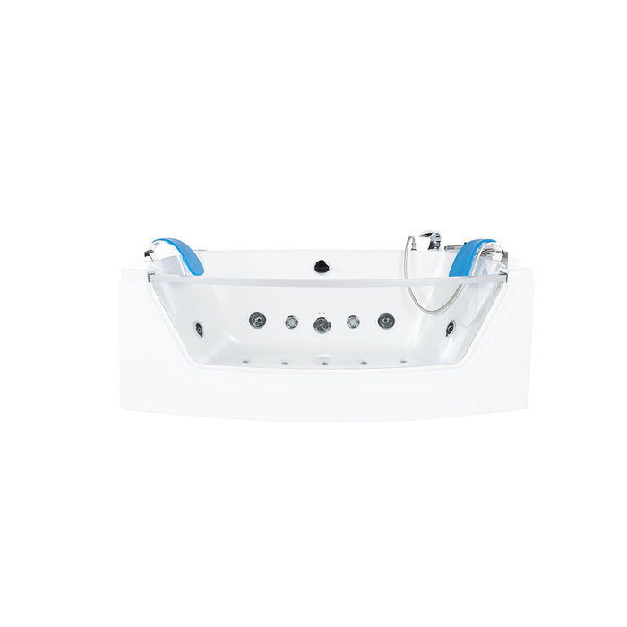 Whirlpool bathtub with LED light therapy Nautica M - 175x85cm