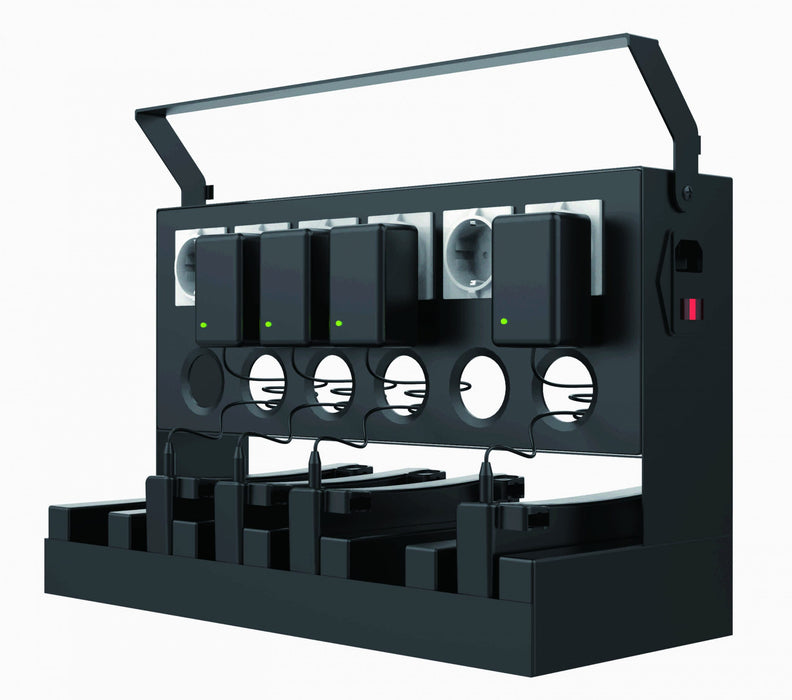 Caricabatterie SHINE PAPR per 6 batterie tipo EU