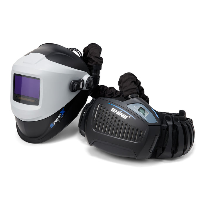 Schweisshelm SHINE SPARX DOUBLE OLED + PAPR