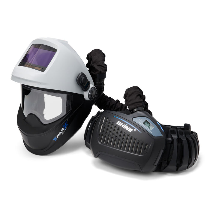 Schweisshelm SHINE SPARX DOUBLE OLED + PAPR