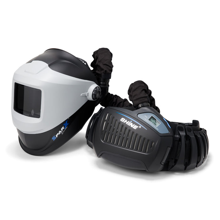 Masque de soudage SHINE SPARX DOUBLE MG + PAPR