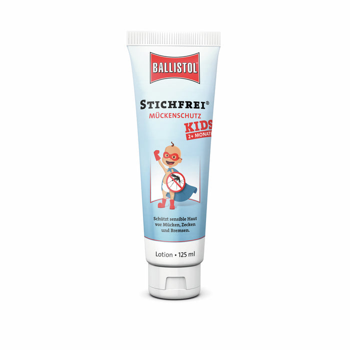 Ballistol Stitch -Free Mosquito Protection Kids Lotion Tube, 125 ml