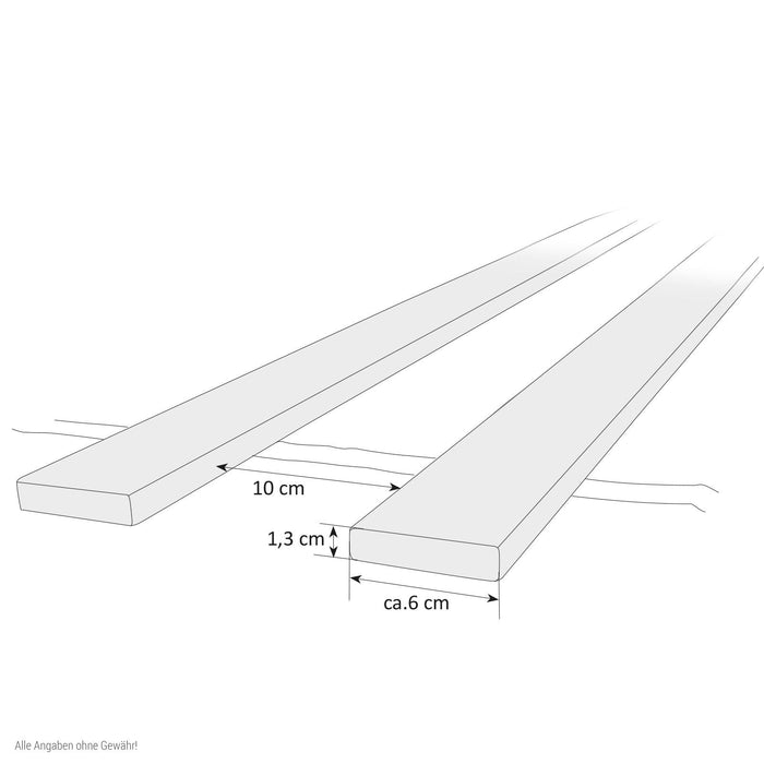 Lattenrost - 140 x 200 cm - Rolllattenrost Kiefer Massivholz Bett Rollrost