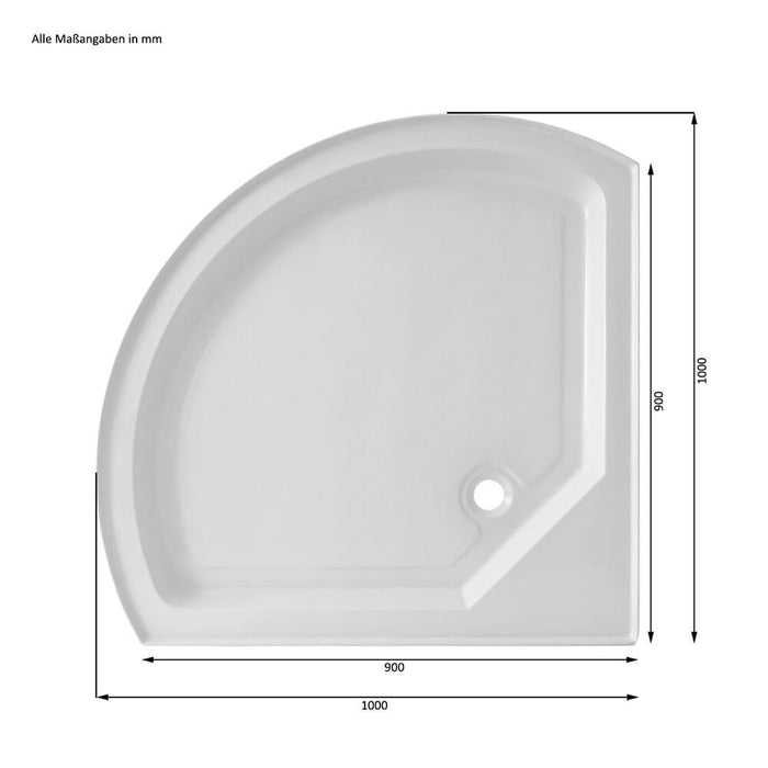 Douche à vapeur avec cascade Sauna à vapeur Manta L, 100x100x220cm