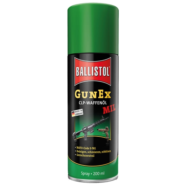 Huile pour pistolet Ballistol Gunex, toutes tailles
