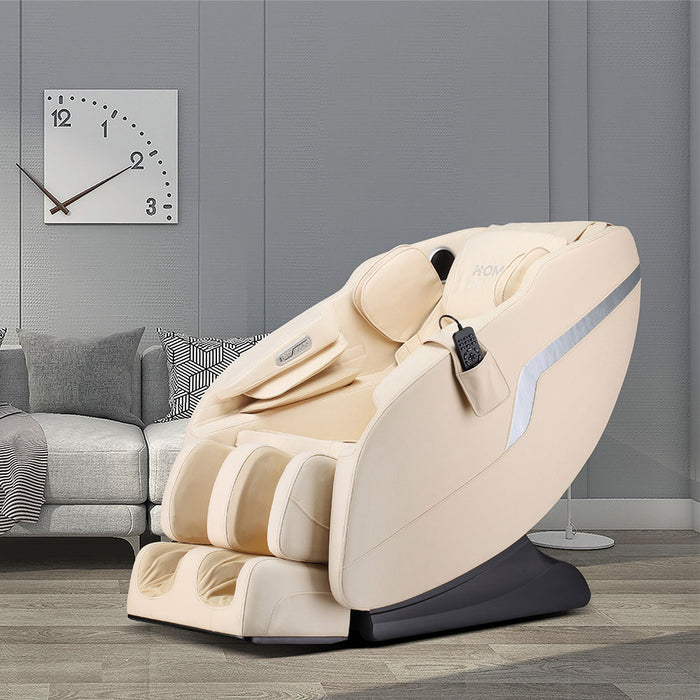 Chaire de massage Zero Gravity, 6 programmes de massage, position de mensonge - Kelso Beige