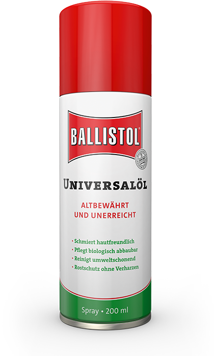 Spray per olio universale Ballistol, varie dimensioni - 50 ml, 200 ml, 400 ml