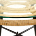 Gartenmöbel Set Balkonmöbel Poly Rattan Natur Garten Lounge Möbel Set 2 Outdoor Sessel Gartentisch Rund Terrassenmöbel Rattanmöbel