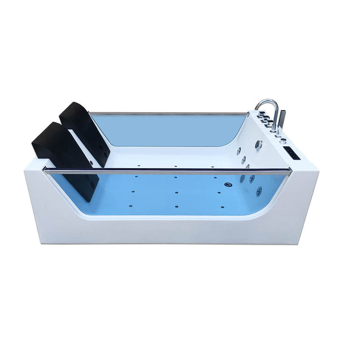 Whirlpool bathtub with LED light therapy Nautica XL - 182x120cm