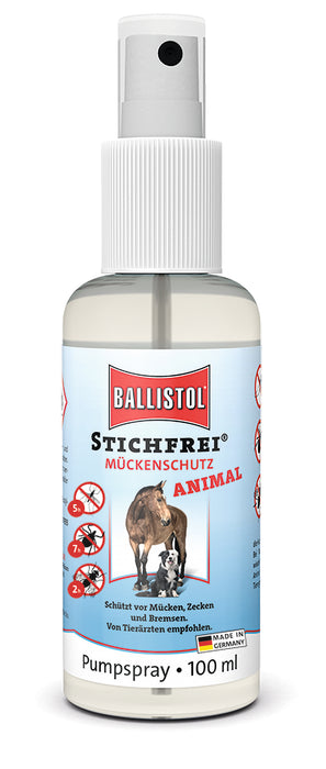 Protezione da insetti animali balistol per gli animali bastoncini -spray per pompa gratuita - 100 ml