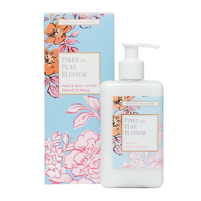 Florations à la crème à la main et au corps - gousses et fleur de poire, 250 ml