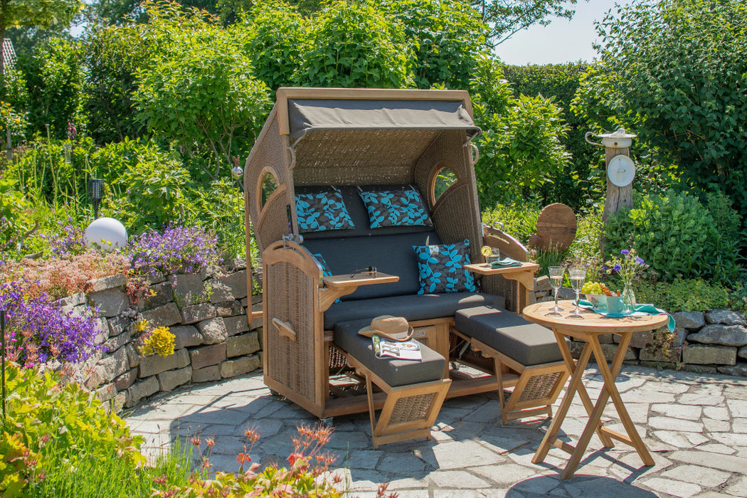 Tisch Woodie ø 70cm rund - Teakholz