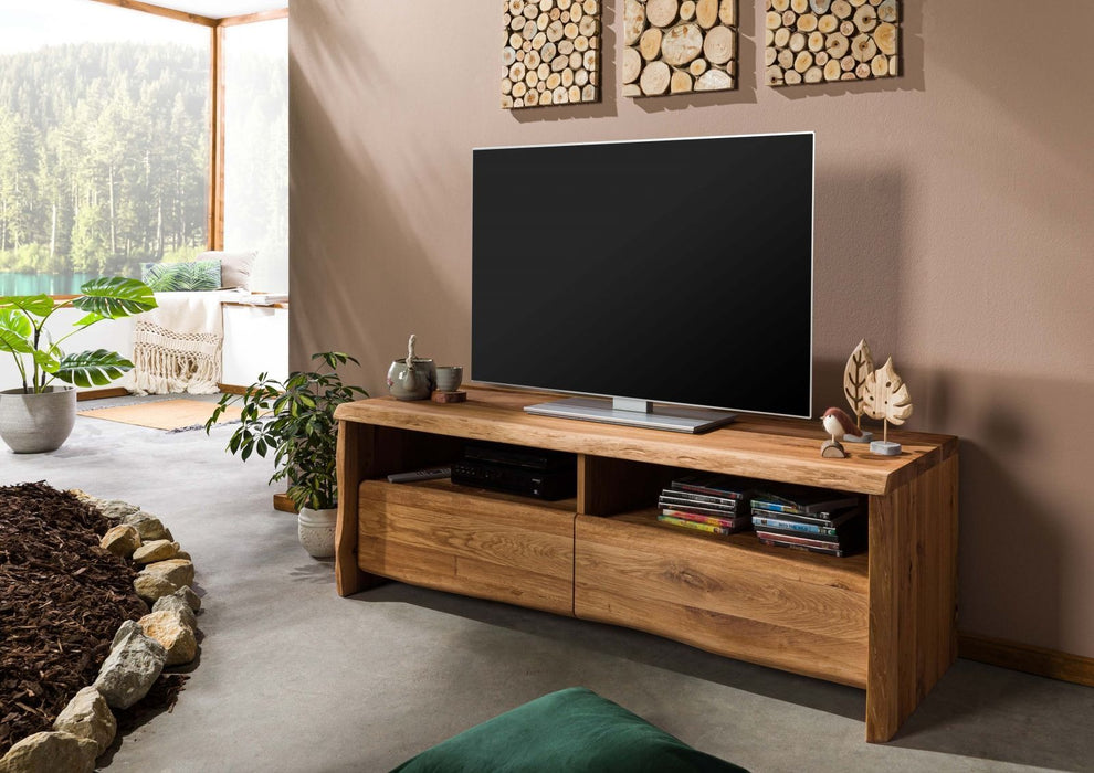 Planche de télévision Wild Oak Pure Oak 151x45x50 - Nature Hiled