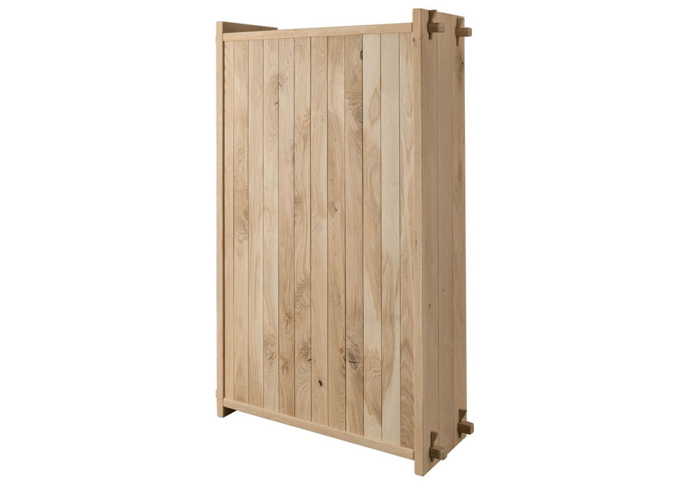 Garde-robe chêne 120x45x190 Nature Hiled Oak Heart