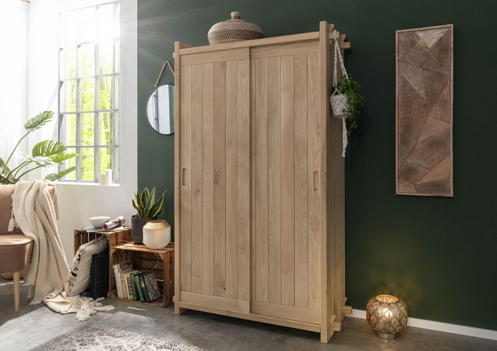 Garde-robe chêne 120x45x190 Nature Hiled Oak Heart