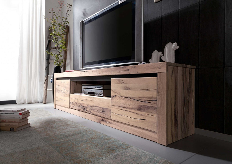 TV Board Wild- / Zerdreux Montreux 202x42x55-Couleurs assises