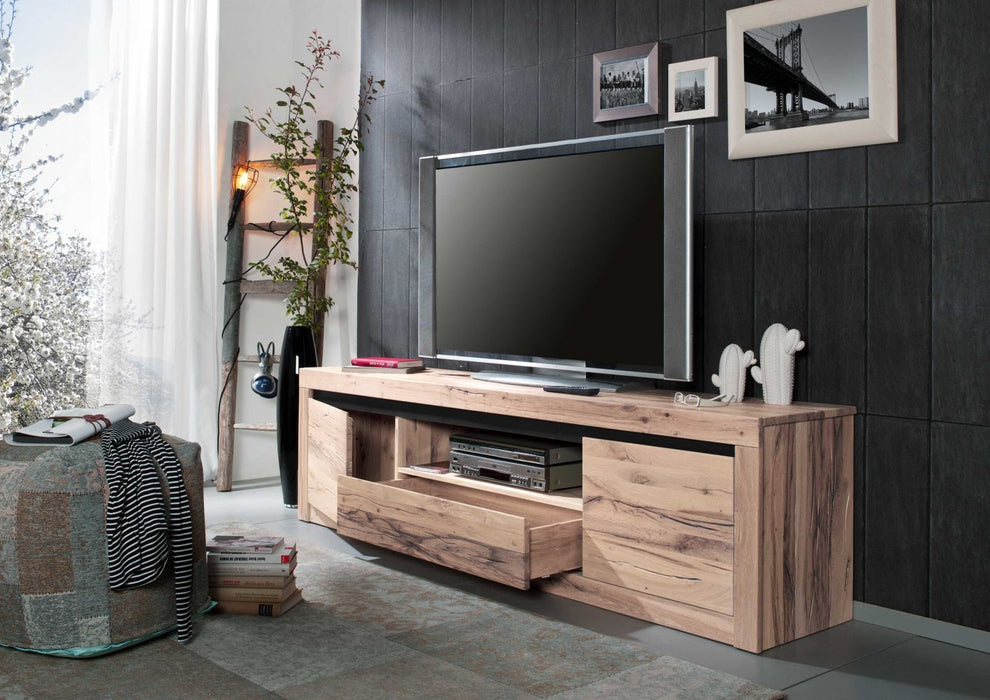 TV Board Wild- / Zerdreux Montreux 202x42x55-Couleurs assises