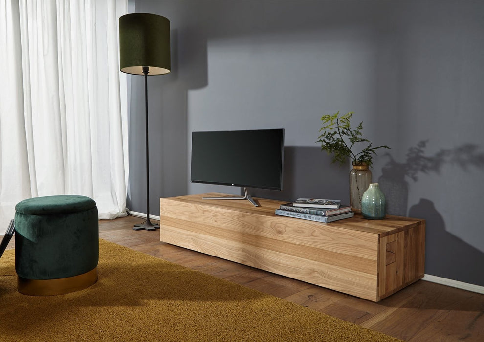 TV Board Wild- / Zerreichen Frankfurt 160x52x32-Nature Hiled