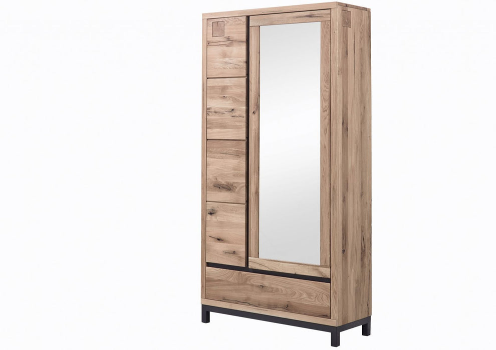 Garderobe Wildeiche 103x40x205 diverse Farben VILLANDERS