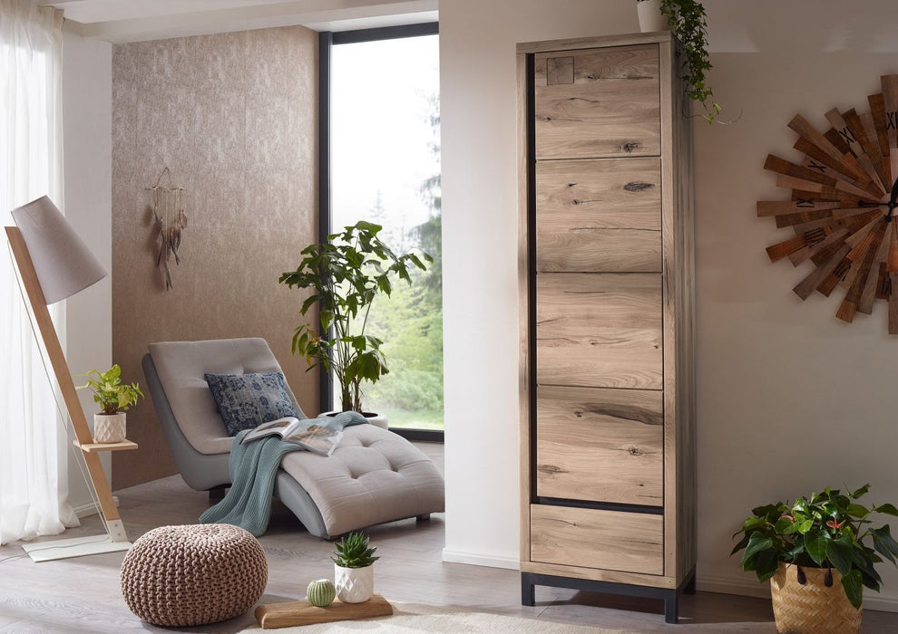 Garderobe Wildeiche 56x40x205 diverse Farben VILLANDERS