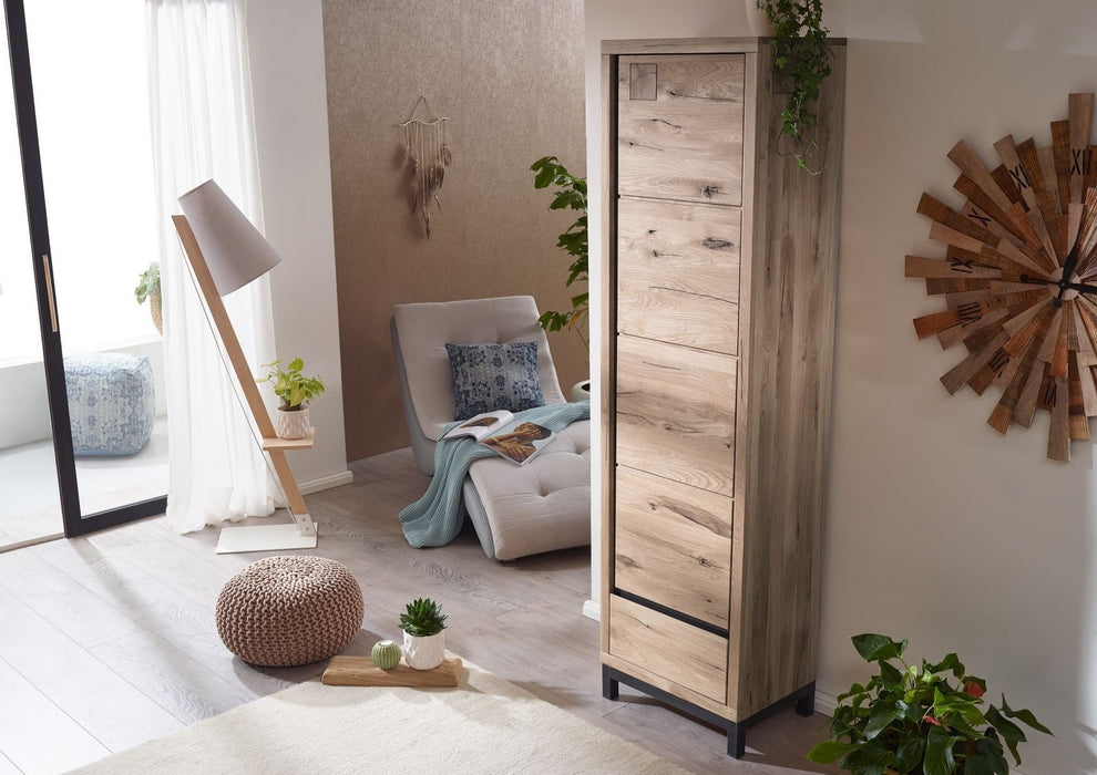 Garderobe Wildeiche 56x40x205 diverse Farben VILLANDERS