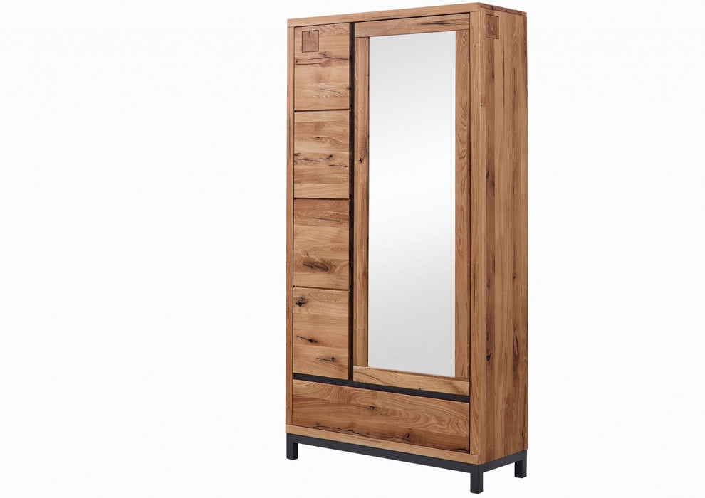 Garderobe Wildeiche 103x40x205 diverse Farben VILLANDERS