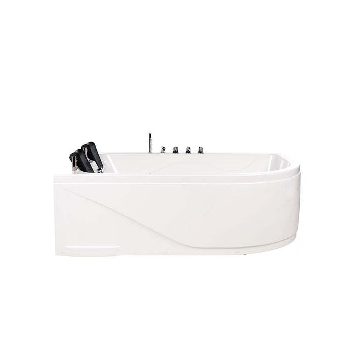 Baignoire tourbillonnante 2 personnes Dolphin (à droite) - 180x120x65cm