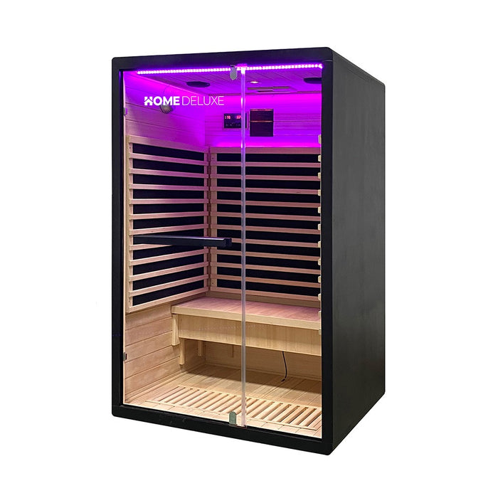 Cabine infrarouge Yaning M - 195x120cm pour 2 personnes - Cabine Infarot avec 2050 watts