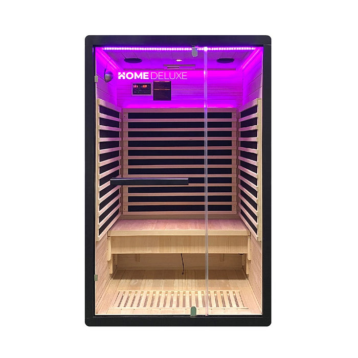 Cabine infrarouge Yaning M - 195x120cm pour 2 personnes - Cabine Infarot avec 2050 watts