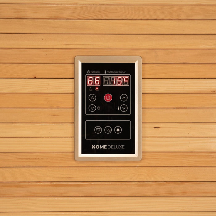 Sauna d'intérieur Beau - 200 x 160 cm pour 5 personnes - sauna traditionnel avec four 7,5 kW