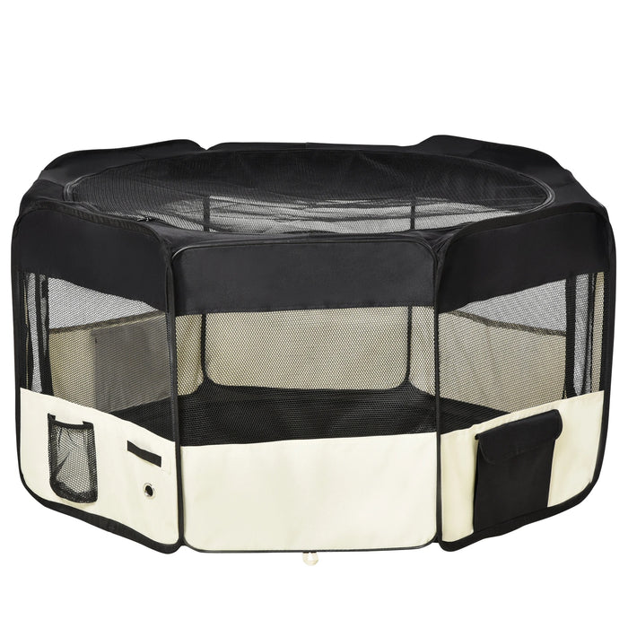 Boîte de transport pour chiens Cage de chiens Oxford, Ø120x58cm