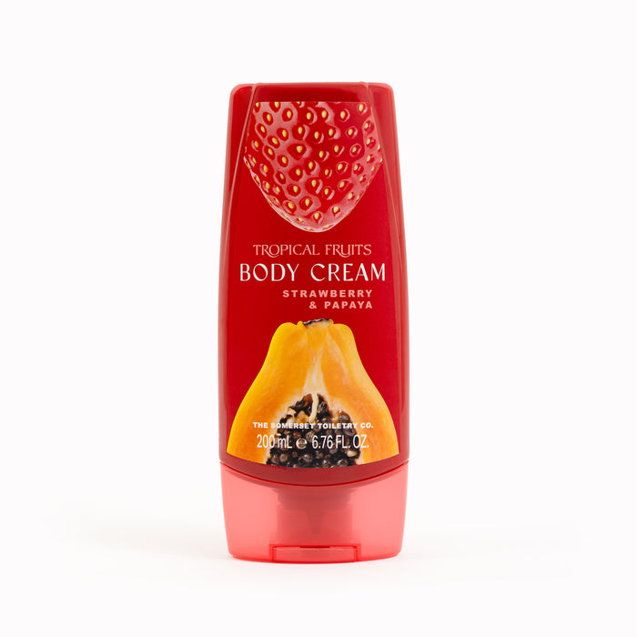 Bodylotion Fruit tropical - Strawberry & Papaya, 200ml