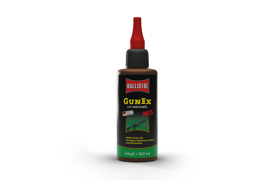 Huile pour pistolet Ballistol Gunex, toutes tailles